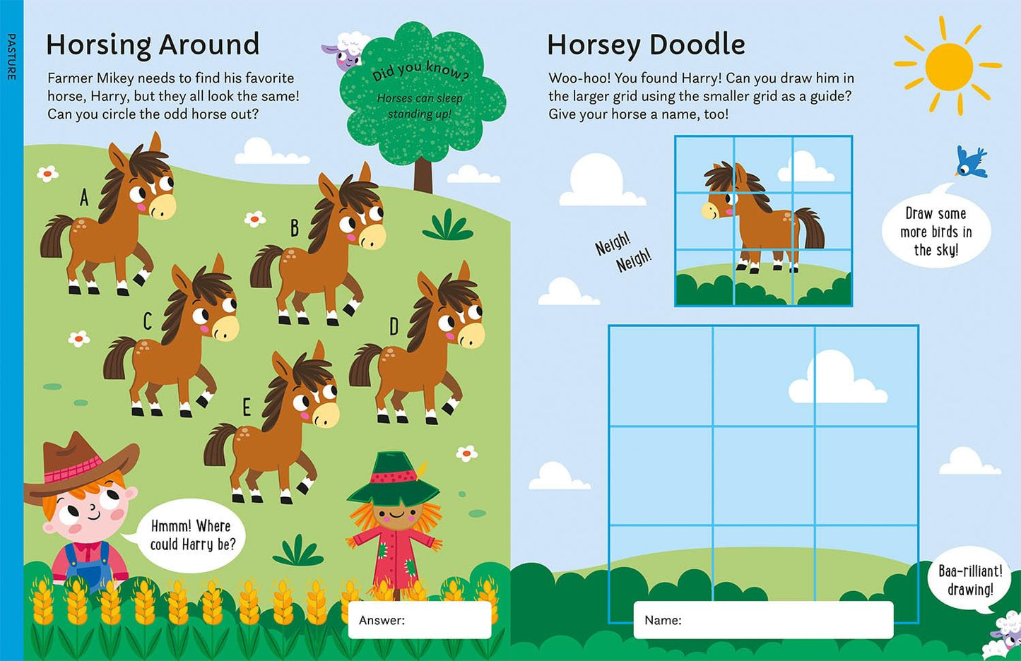 Farm Wipe-Clean Activity Book Reusable Drawing and Activity Fun