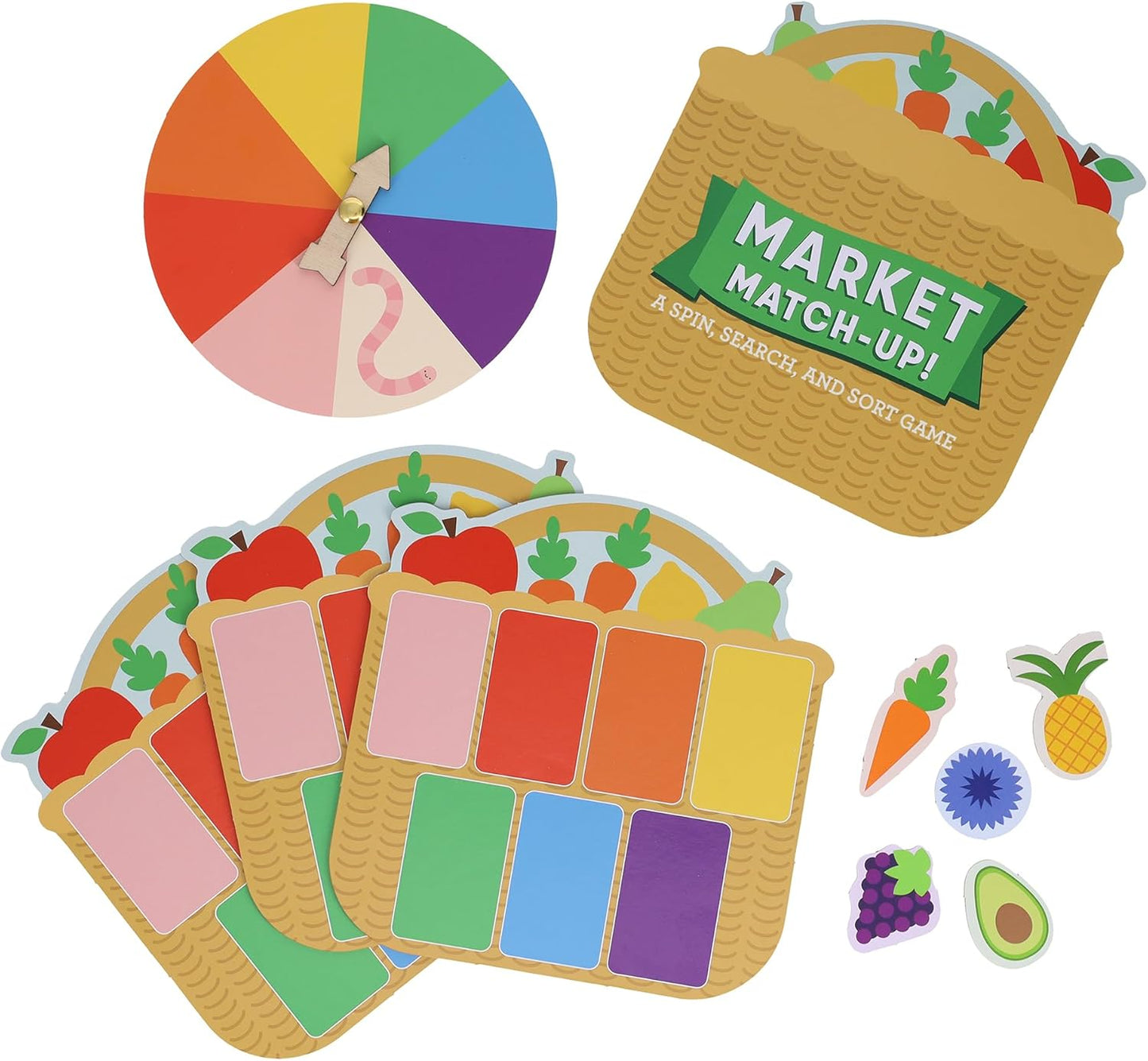 Market Match-Up! A Spin, Search, and Sort Game