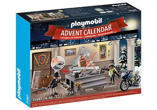 Playmobil - Advent Calendar Police Museum Theft
