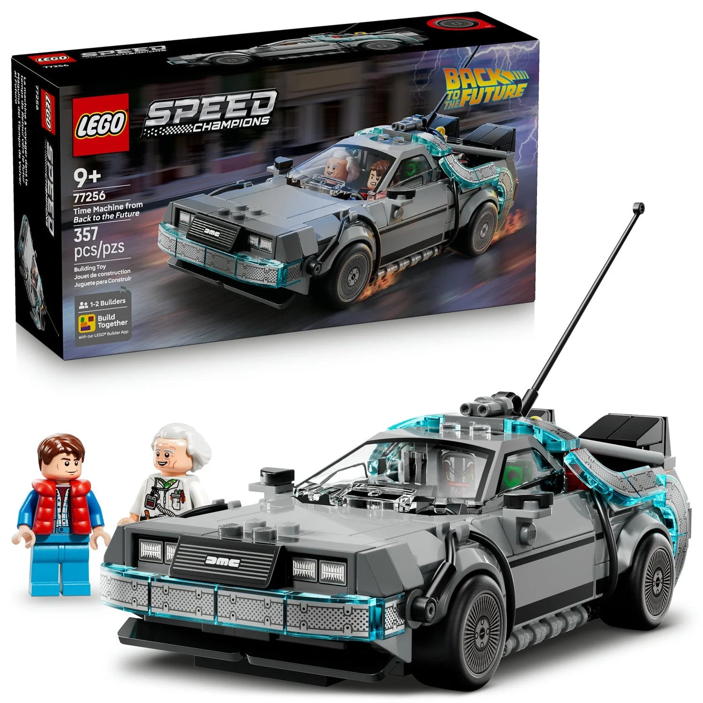 LEGO Time Machine from Back to the Future
