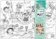 Table top coloring mat, pirates