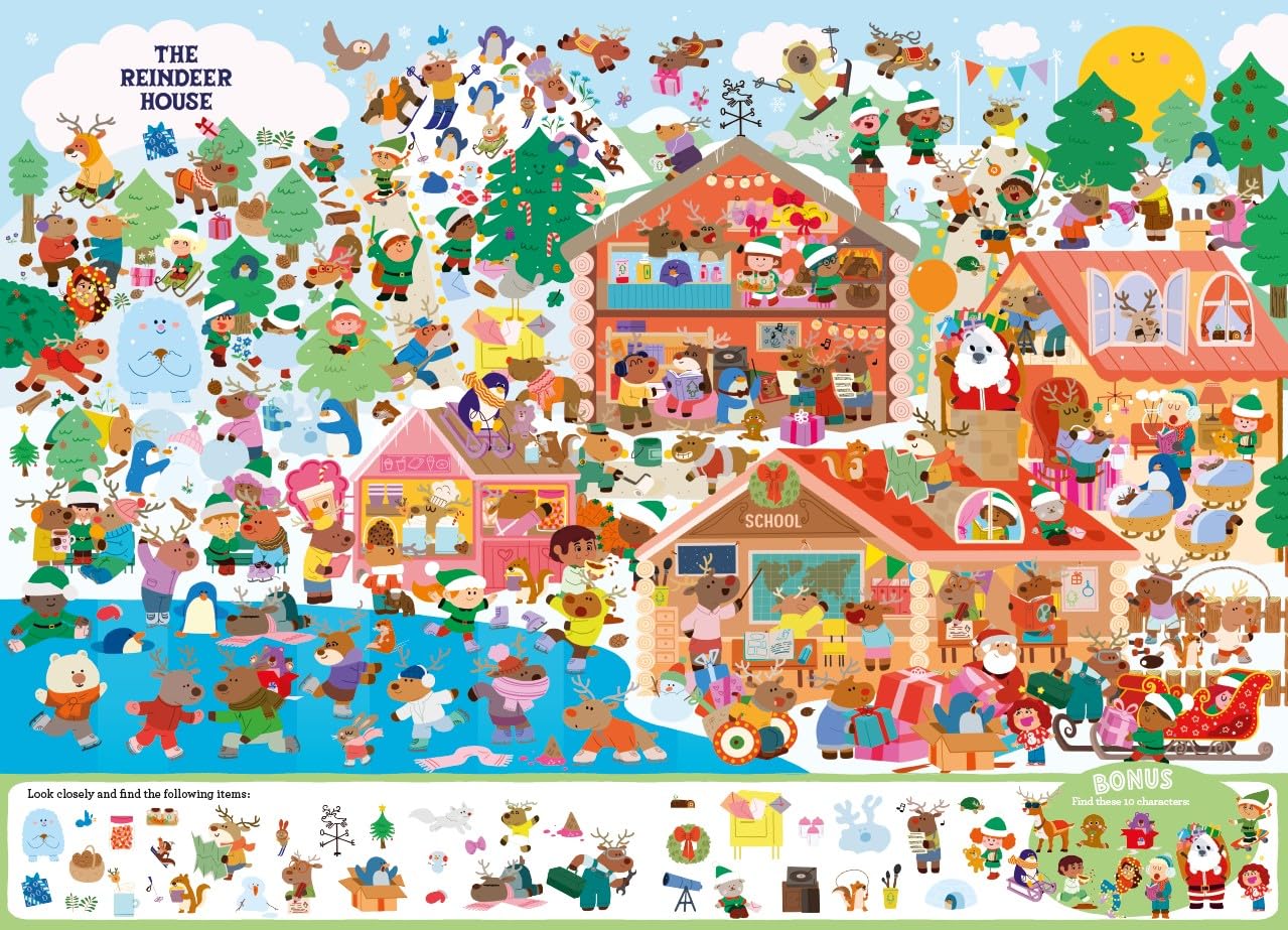 Giant Seek -and-Find Merry Christmas