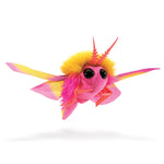 Folkmanis Puppets - Mini Rosy Maple Moth – Farmer & Daughter Toy Shop