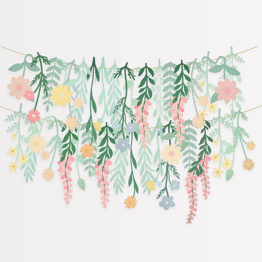 Paper Floral Backdrop