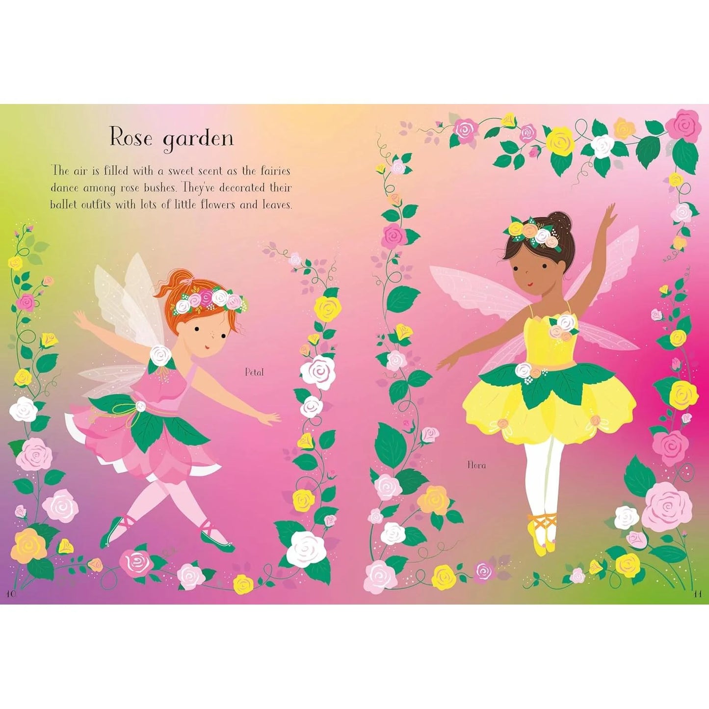 Little Sticker Dolly Dressing Ballet Fairies