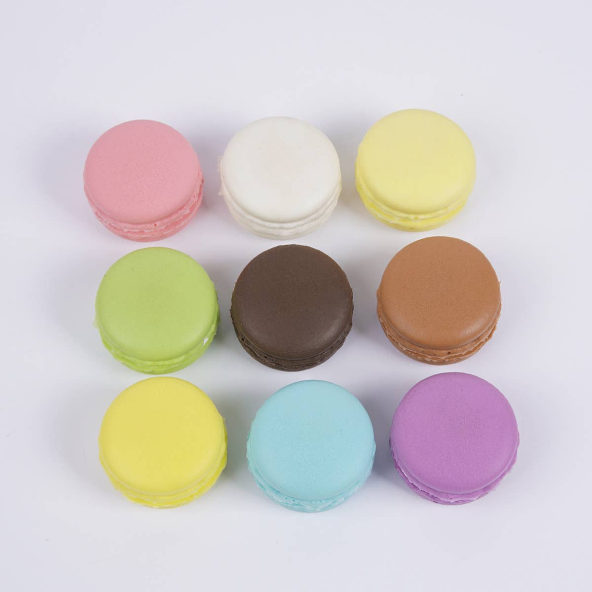 Soft Foam Realistic Macaron Dessert Squeeze Toy