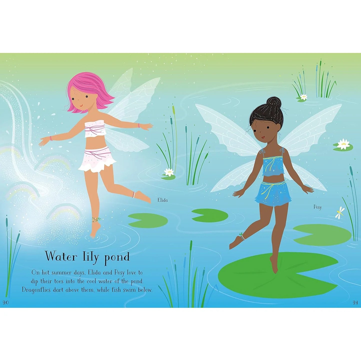 Little Sticker Dolly Dressing Summertime Fairies