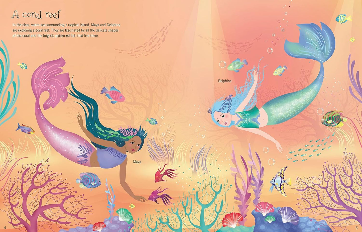 Sticker Dolly Dressing: Mermaids