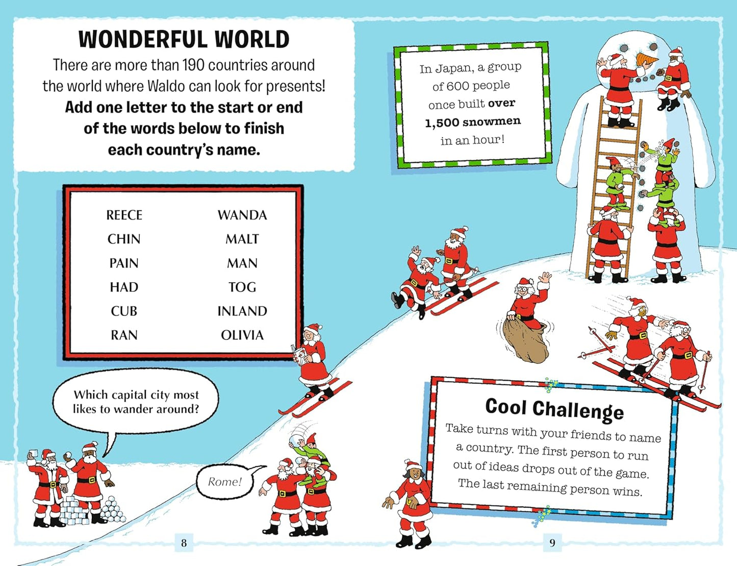 Where's Waldo? The Perfect Present Hunt: Searches, Puzzles, Facts, and Jokes