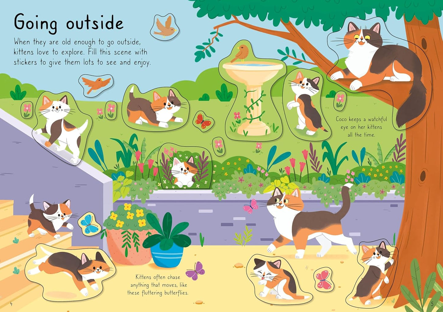 Little First Stickers Cats and Kittens