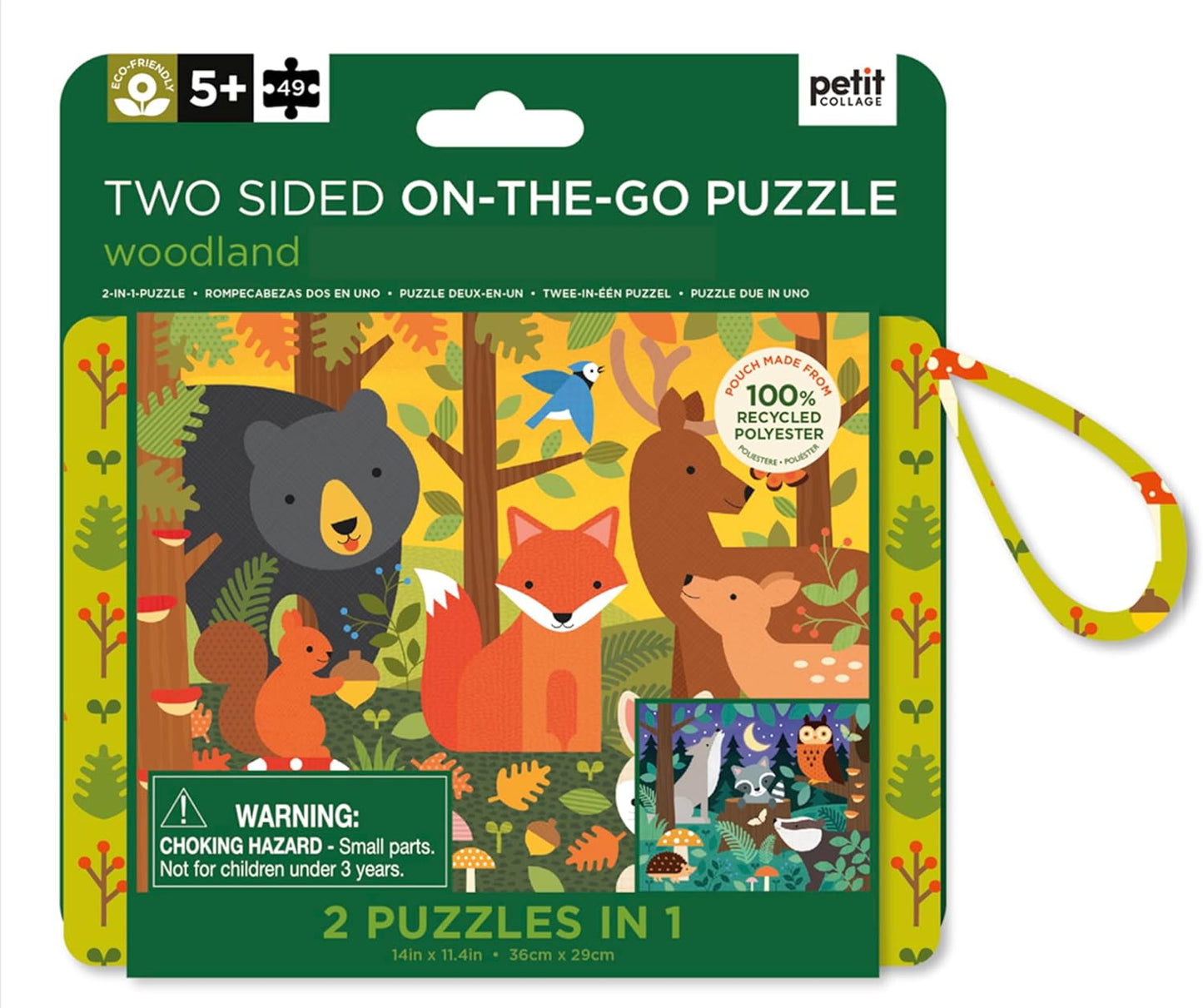 Woodland Two Sided On-the-Go Puzzle