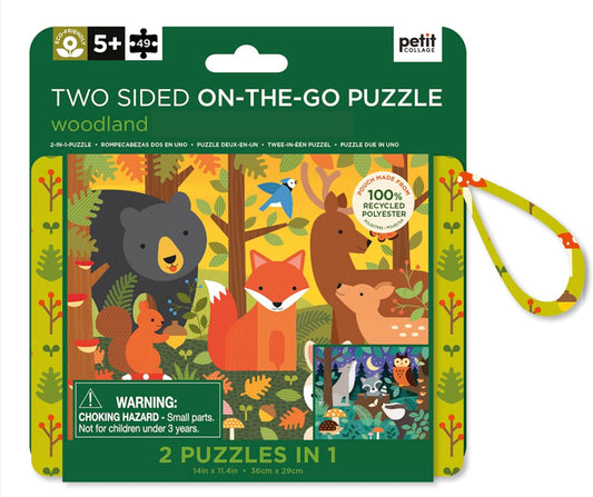 Woodland Two Sided On-the-Go Puzzle