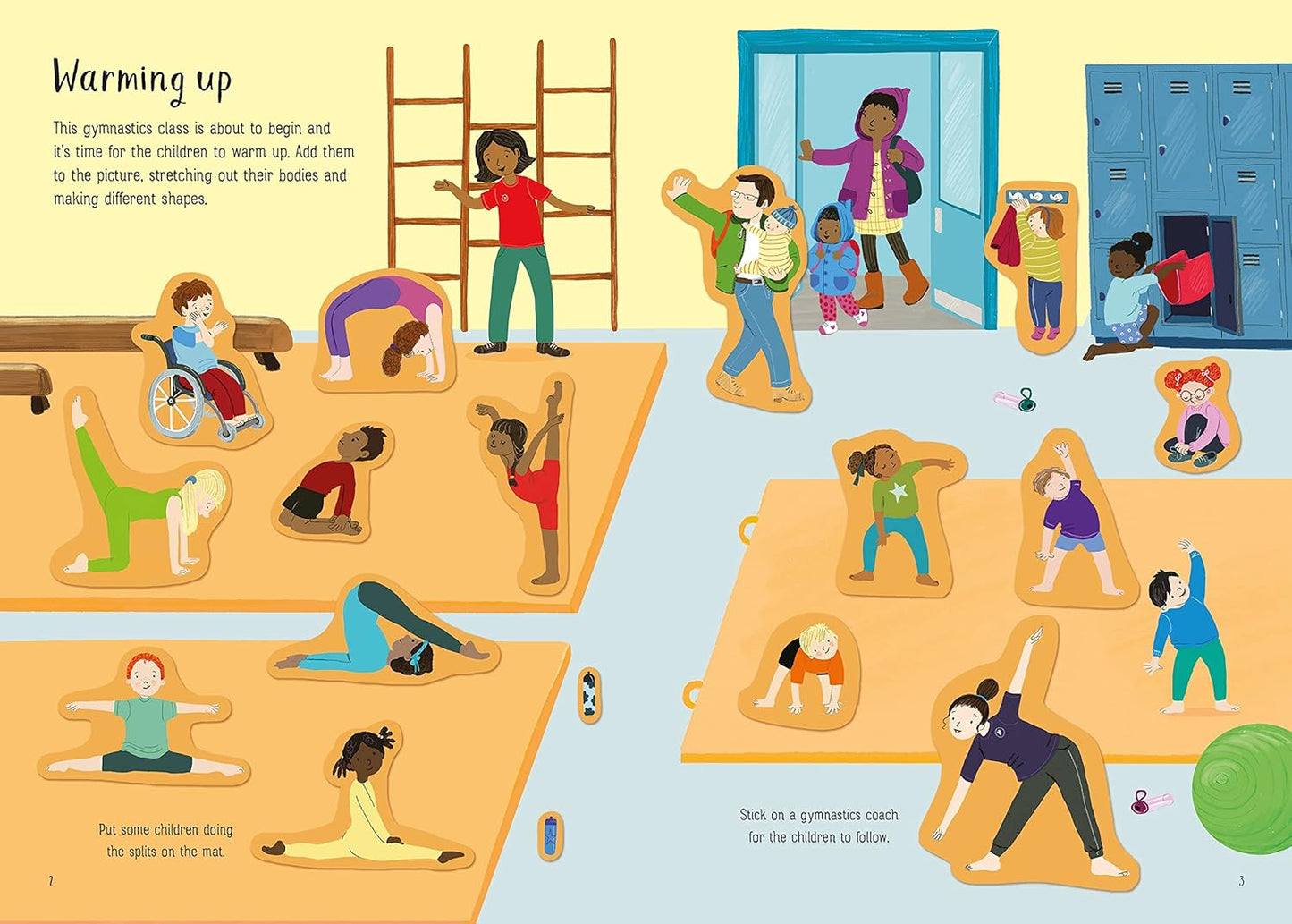 First Sticker Book: Gymnastics