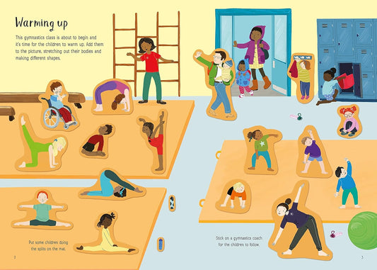 First Sticker Book: Gymnastics