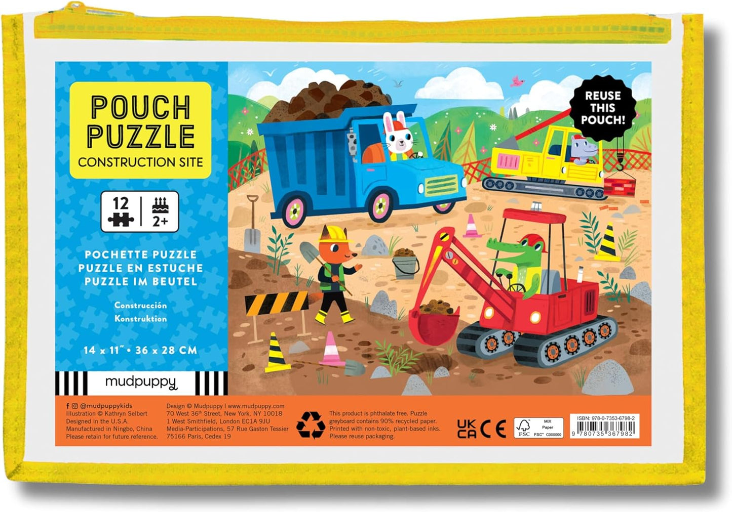 Construction Site Pouch Puzzle