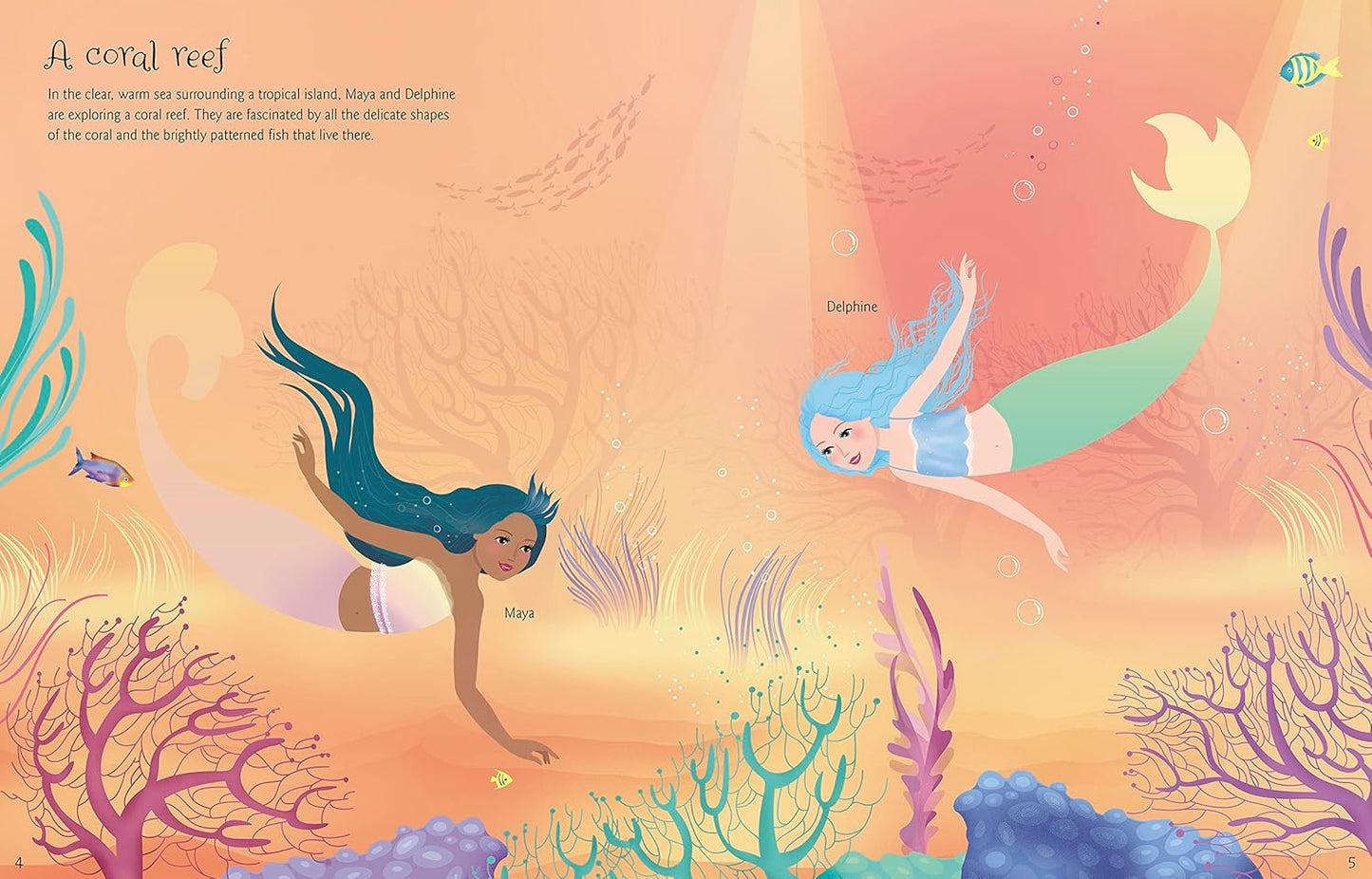 Sticker Dolly Dressing: Mermaids