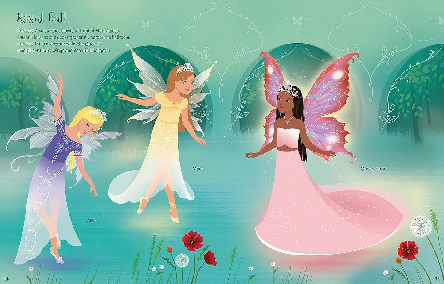 Sticker Dolly Dressing Fairy Princesses