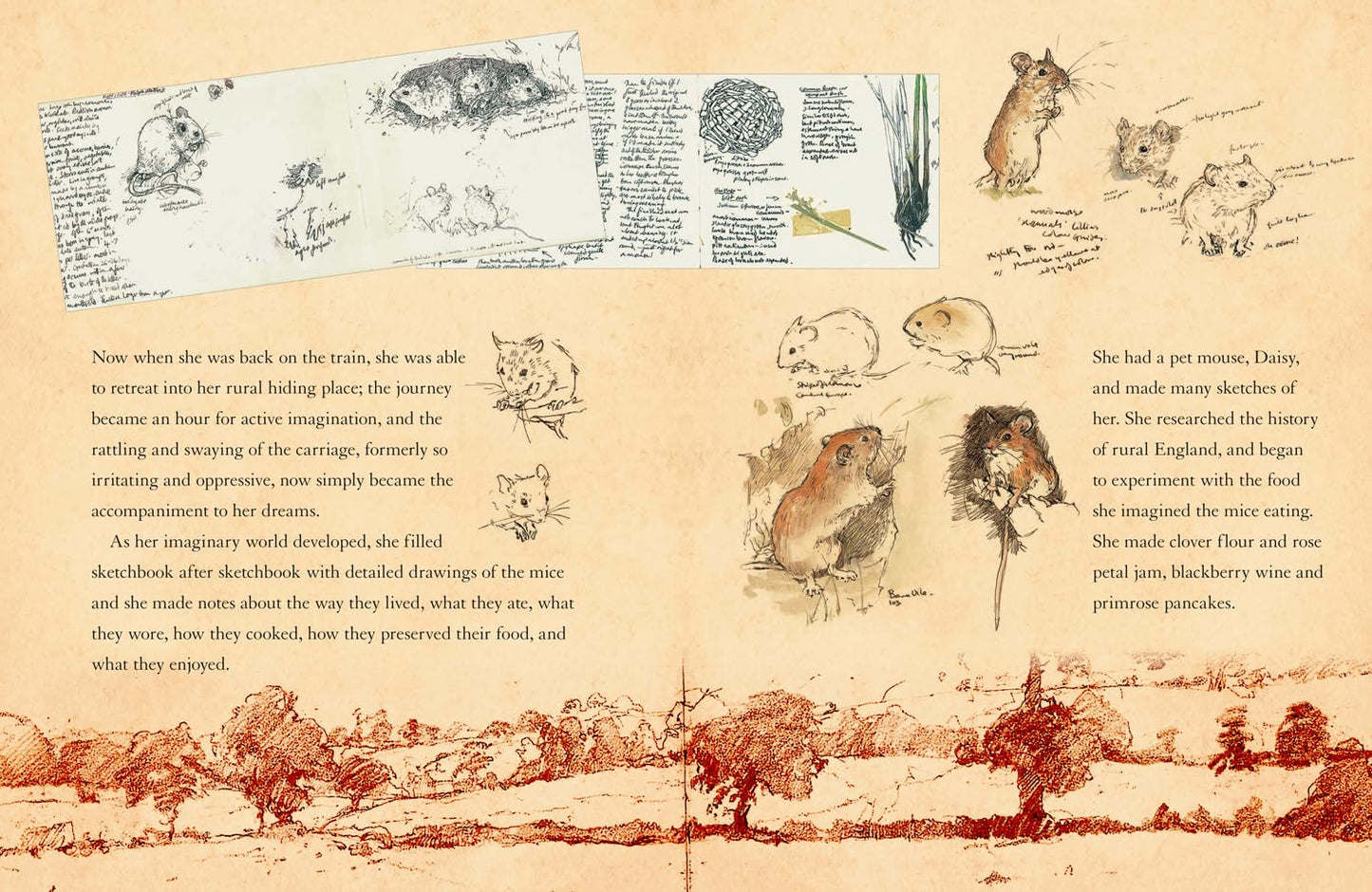 A Visit to Brambly Hedge: Imagining the World within the Hedgerow