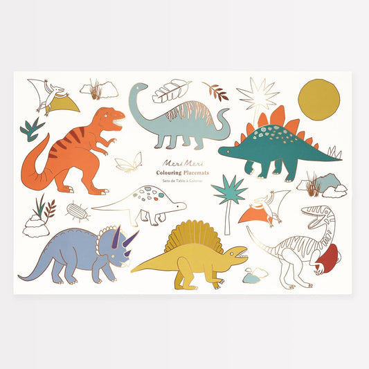 Dinosaur Colouring Placemats x 8