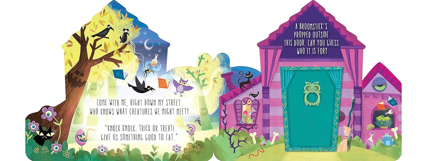 Knock Knock, Trick or Treat!: A Spooky Halloween Lift-the-Flap Book