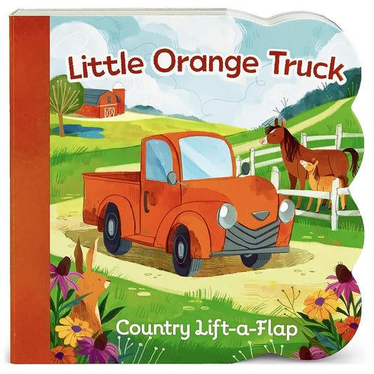 Little Orange Truck - Country Lift-a-Flap
