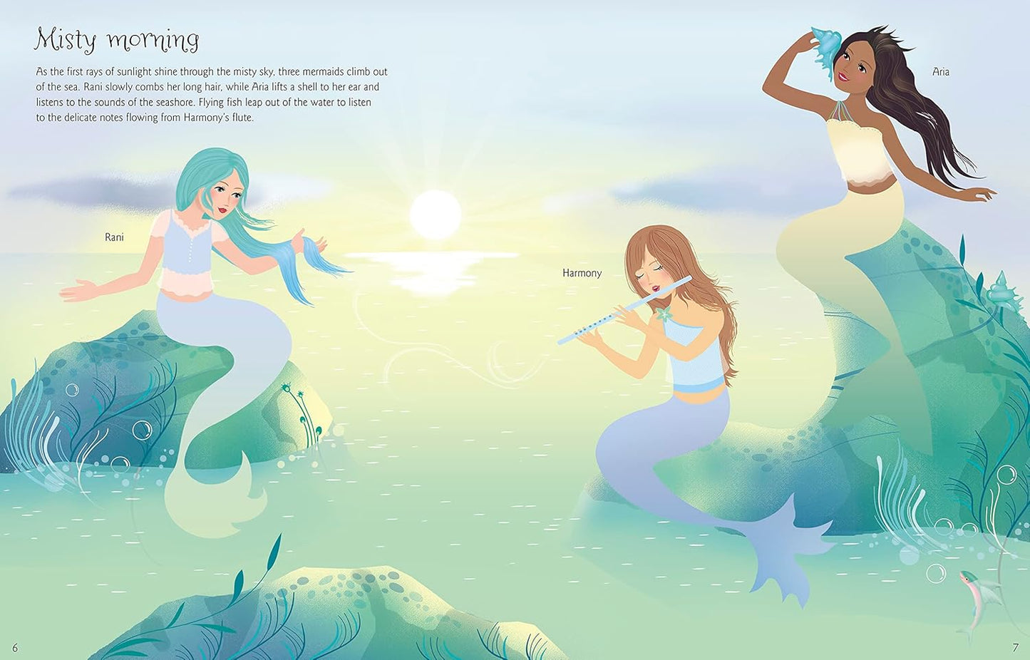 Sticker Dolly Dressing: Mermaids