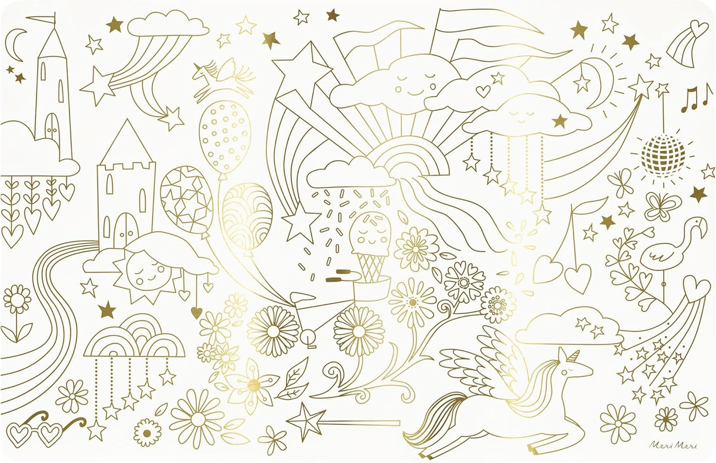 Happy Icons Colouring Placemats x 8
