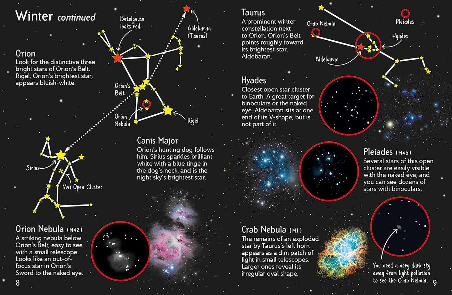 Usborne Minis Night Sky Things to Spot