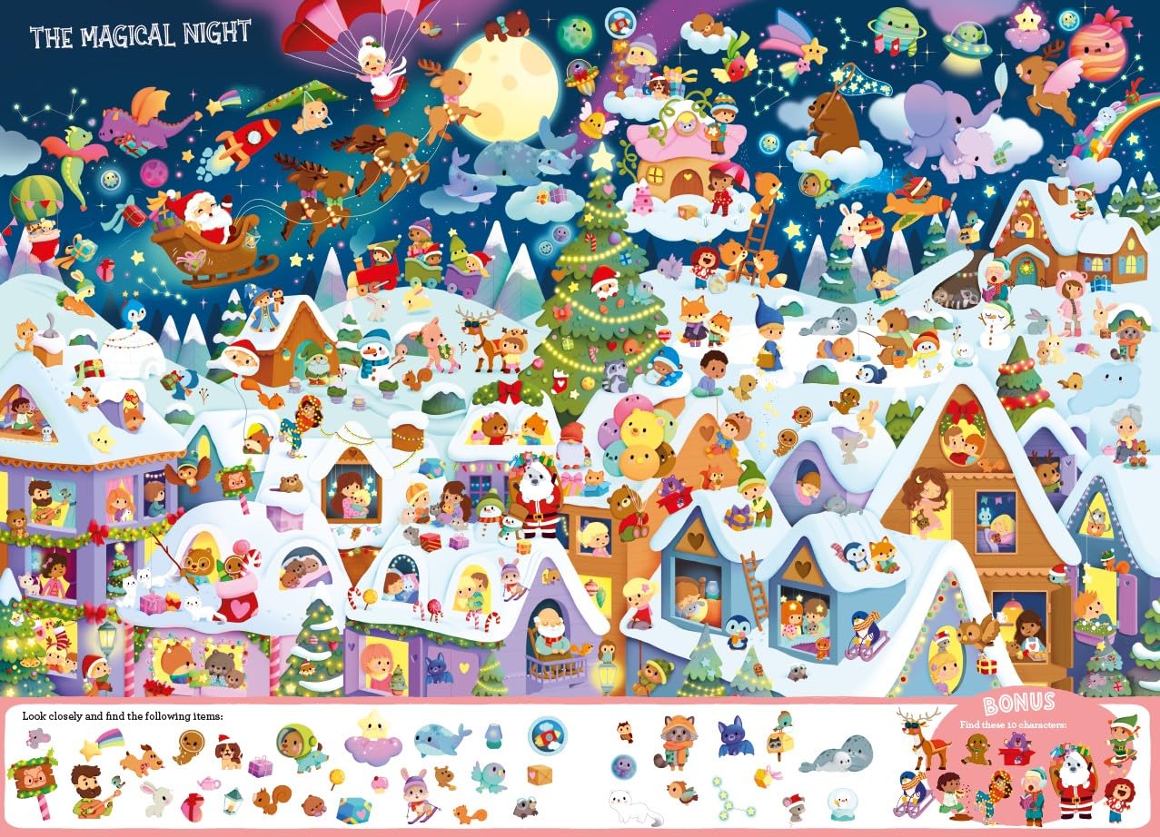 Giant Seek -and-Find Merry Christmas