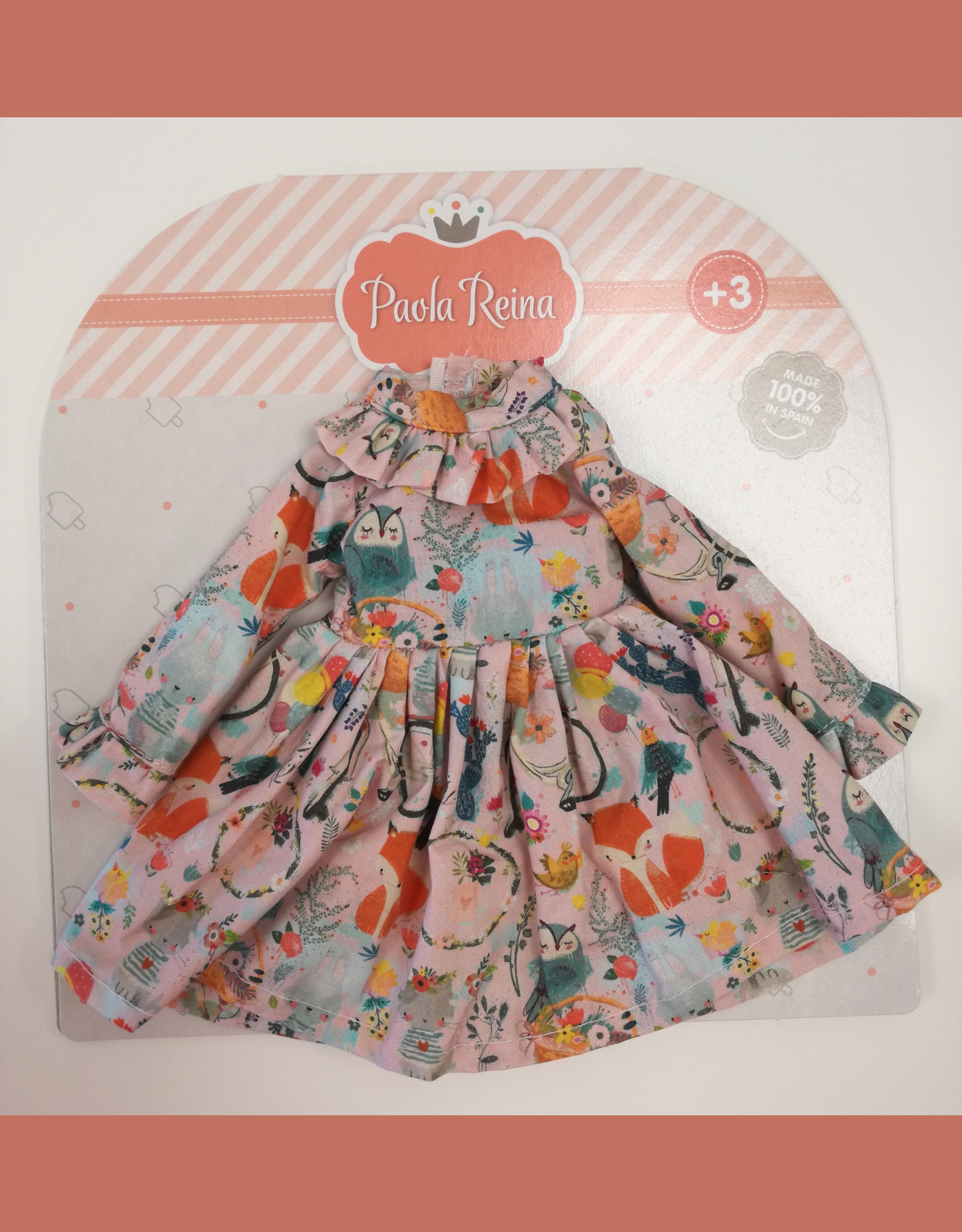 Las Amigas doll clothes - Forest dress set - Paola Reina