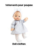 Clothes for dolls - Floral blouse set - Paola Reina