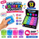 Ice Cube Squeezy Sugar Squishy – Clear Jelly Stress Toy