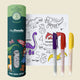 DinoRoar Mini Coloring & Doodle Mat