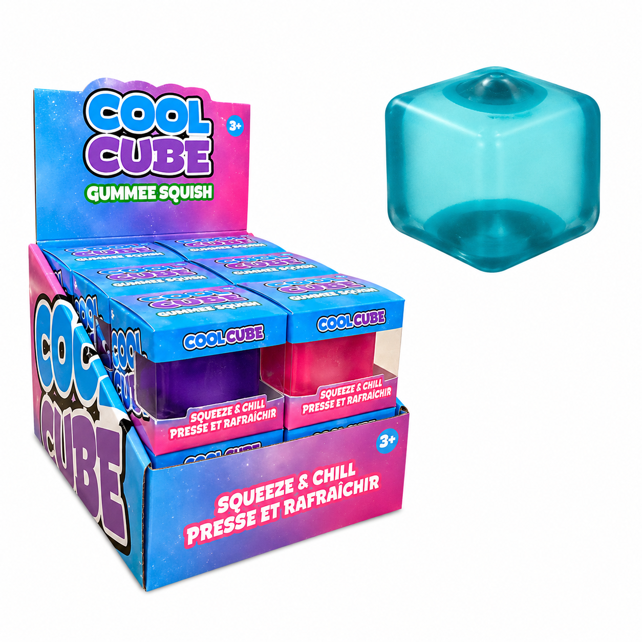 Cool Cube Gummee Squish - Assorted Colors