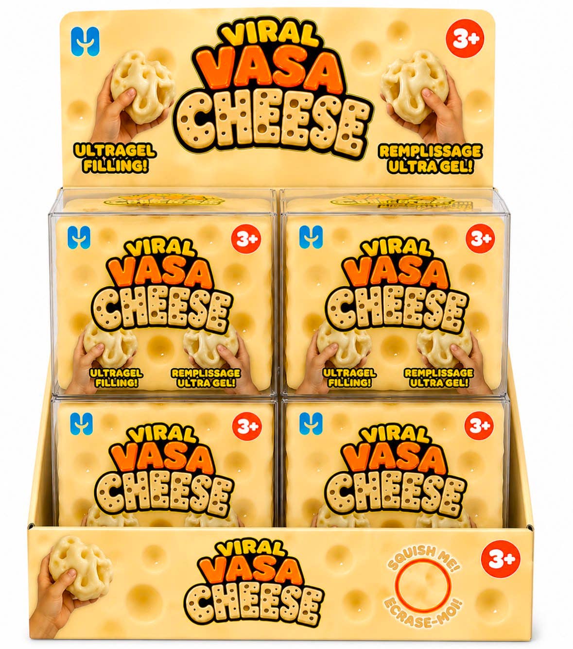 2.75" Viral VASA Cheese - Display Box