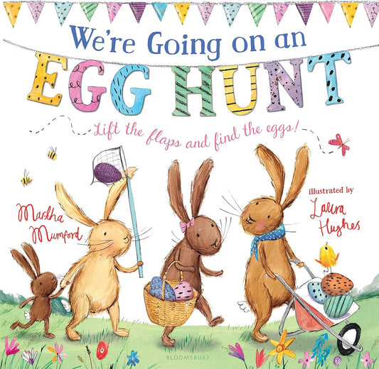 We're Going on an Egg Hunt - board book