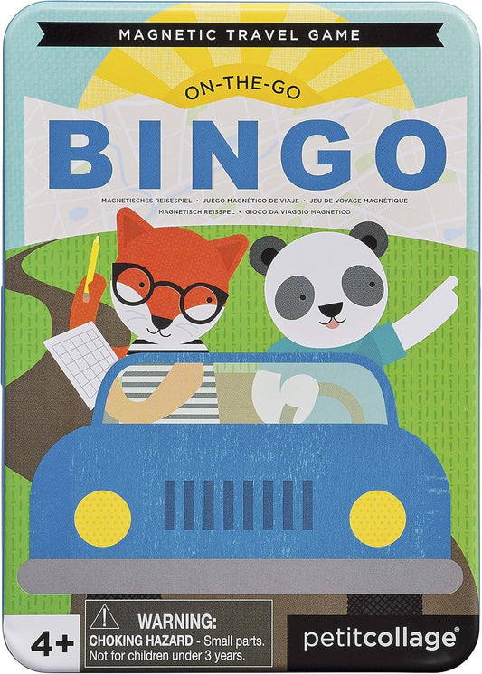 On-the-Go Bingo Magnetic Travel Game