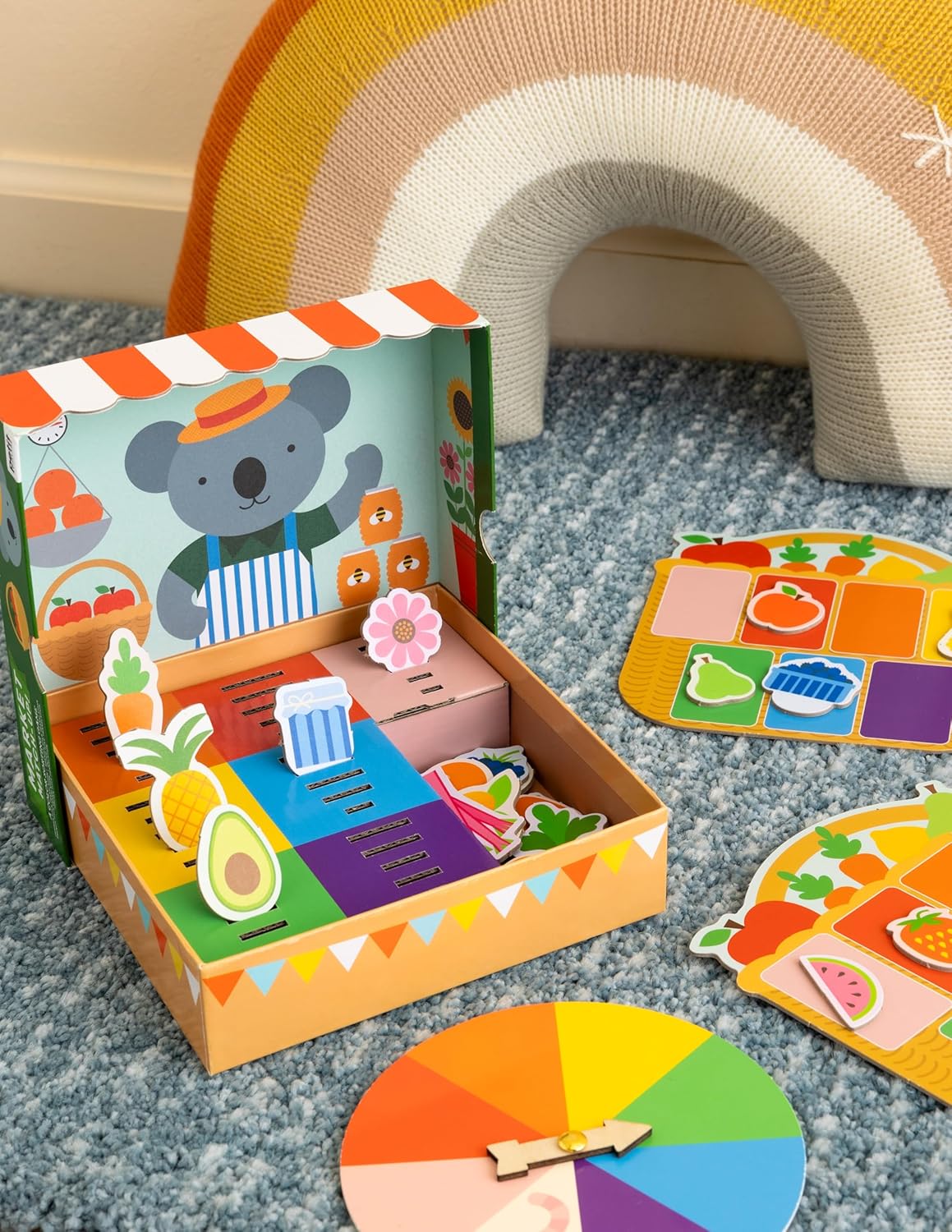 Market Match-Up! A Spin, Search, and Sort Game