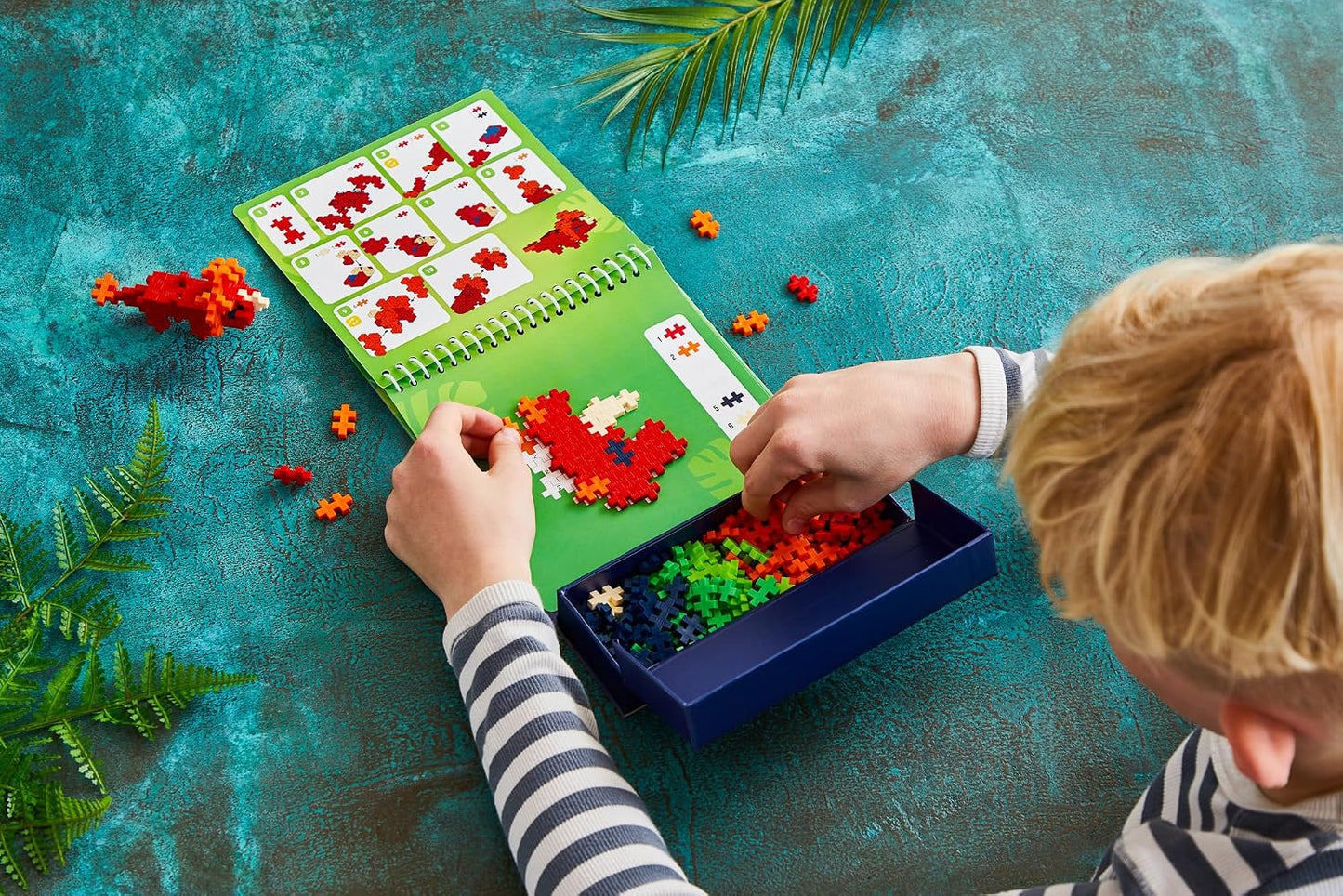 Plus Plus - Puzzle by Number Activity Pad Dinosaurs