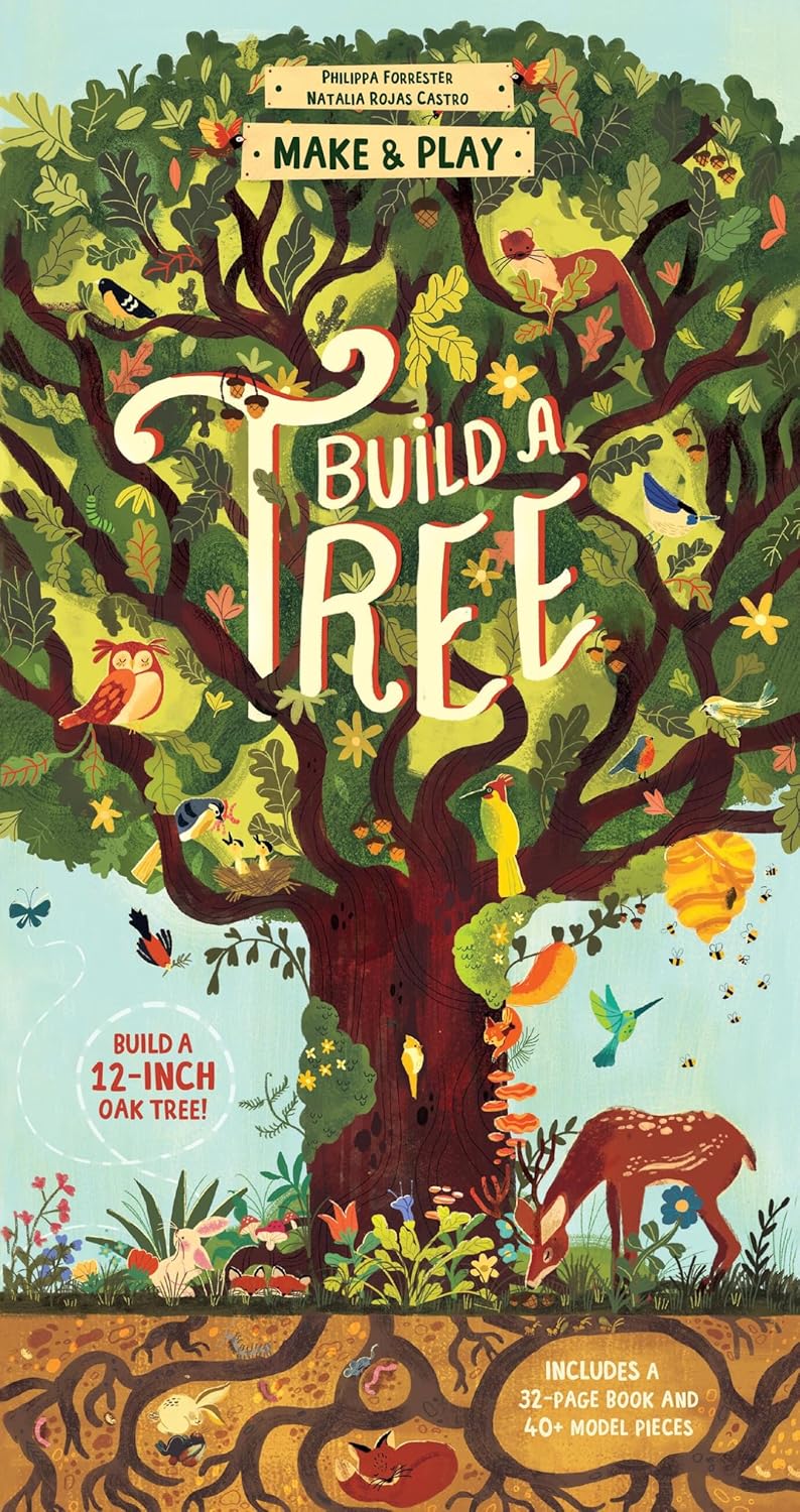 Make and Play: Build A Tree: Build a 12-inch Oak Tree! Includes a 32-page Book and 40+ Model Pieces