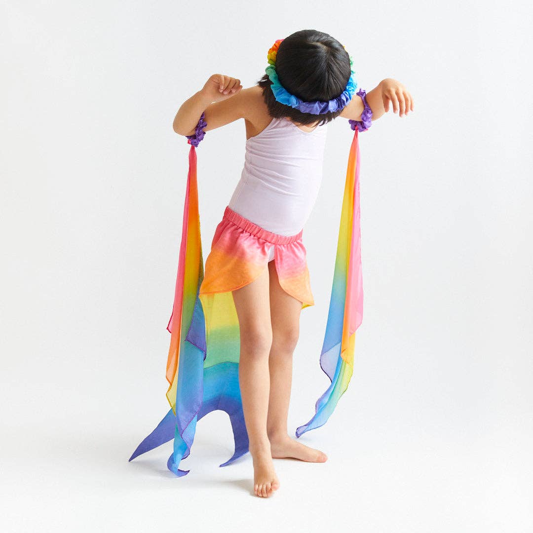 Rainbow Wrist Streamers