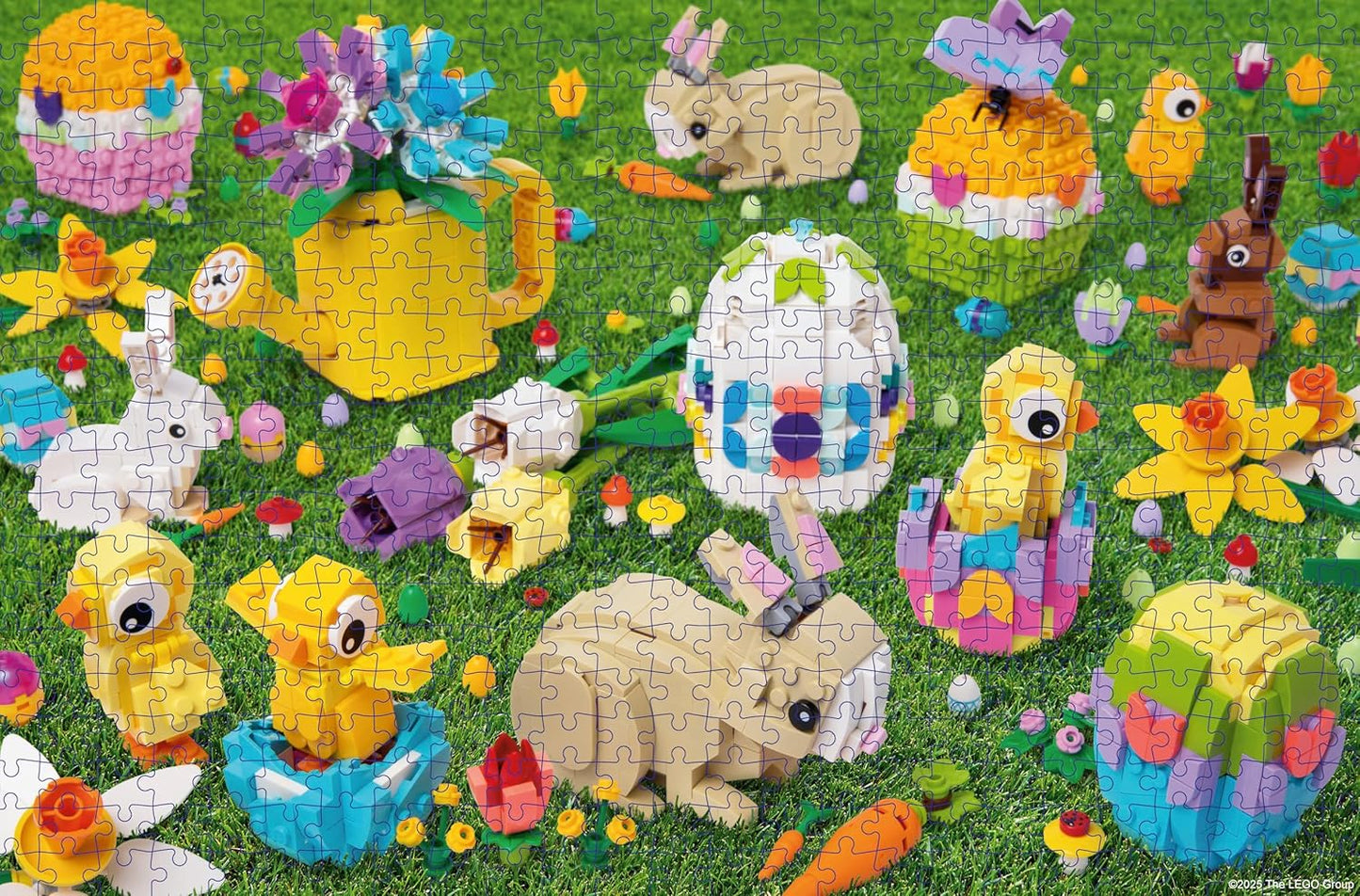 LEGO® Easter Egg Hunt 500-Piece Puzzle