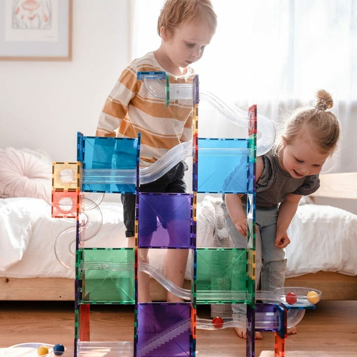Connetix - Rainbow Ball Run Pack (92 Pc)