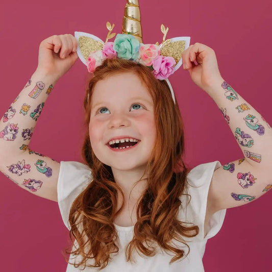 Rainbow Unicorn tattoo