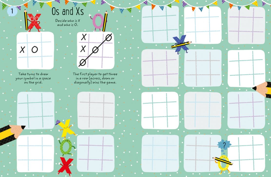 Usborne Minis - Travel Pencil and Paper Games