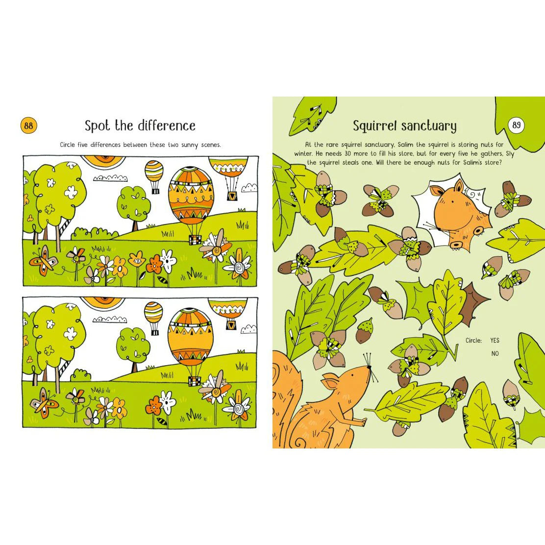 Usborne 100 Children's Puzzles Holiday