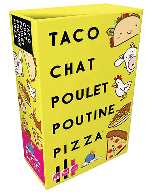 Taco Chat Poulet Poutine Pizza French version