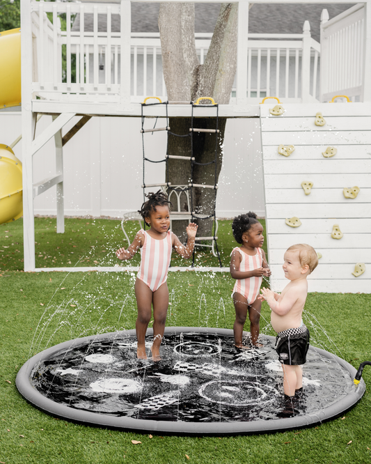 Cherrypick Sprinkler Splash Pad for Kids - Oversized Backyard Sprinkler