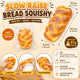 Slow Rise Bread Squishy – Super Soft Bakery Squeeze Toy