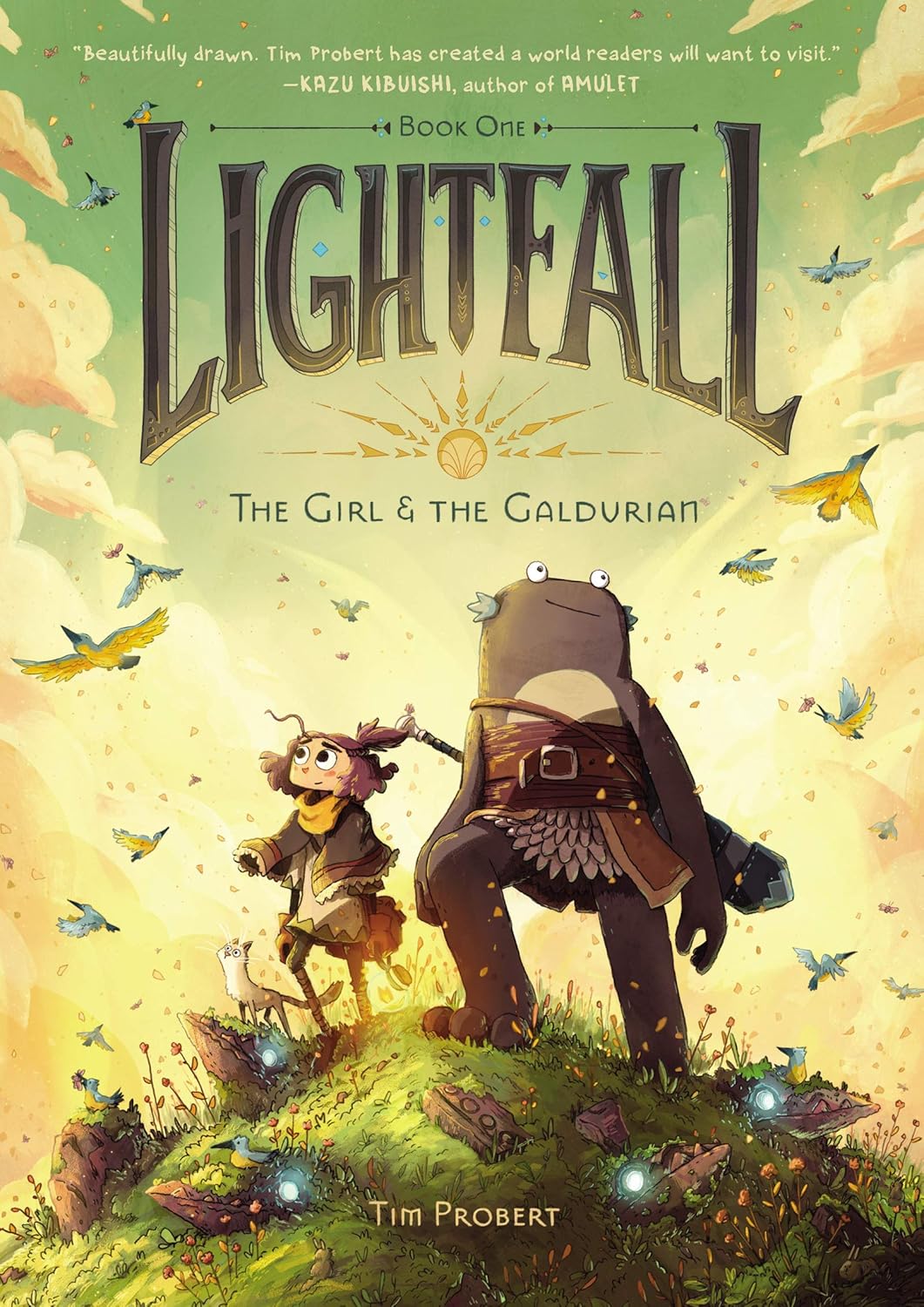 Lightfall: The Girl & the Galdurian: A Graphic Novel Hardcover